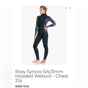 Roxy 5/4 Hooded Wetsuit